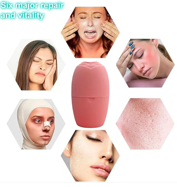Reusable Silicone Ice Face Roller